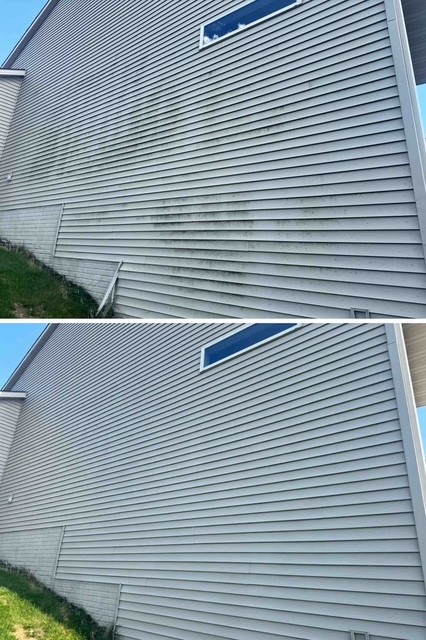 Complete House Wash, Driveway & Sidewalk Cleaning with Interior & Exterior Window Cleaning – Urbandale, Iowa Thumbnail