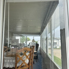 Mobile-Home-Sunroom-Exterior-Wash-with-Interior-Exterior-Window-Cleaning-West-Des-Moines-Iowa 1