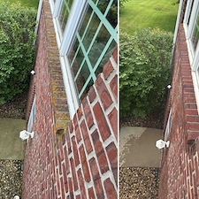 Soft-Wash-Brick-House-and-deck-Pressure-Washing-concrete-patio-driveway-Exterior-Window-Cleaning-in-Waukee-Iowa 4
