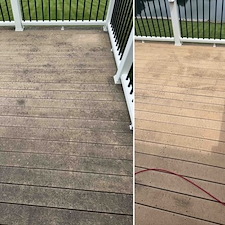 Soft-Wash-Brick-House-and-deck-Pressure-Washing-concrete-patio-driveway-Exterior-Window-Cleaning-in-Waukee-Iowa 2